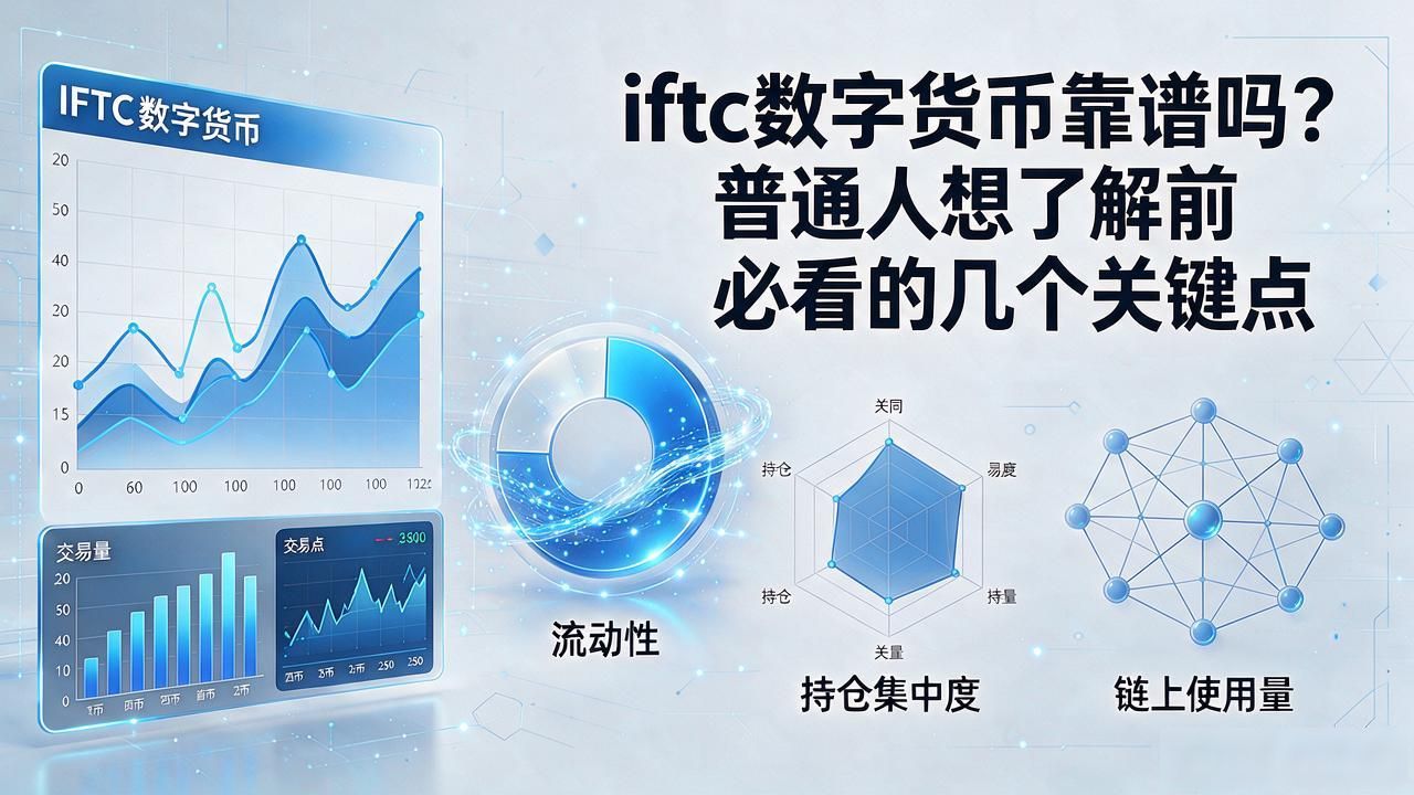 iftc数字货币靠谱吗？普通人想了解前必看的几个关键点