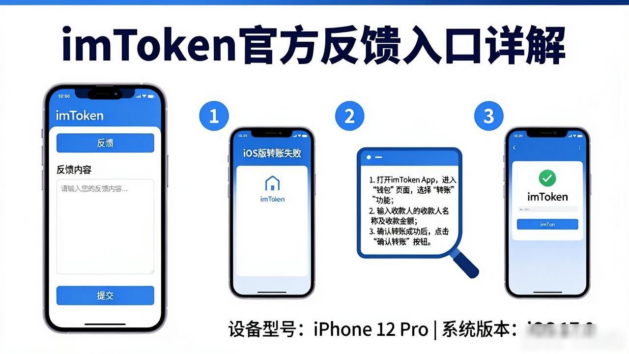 imToken官方反馈入口详解：三步提交建议与报错