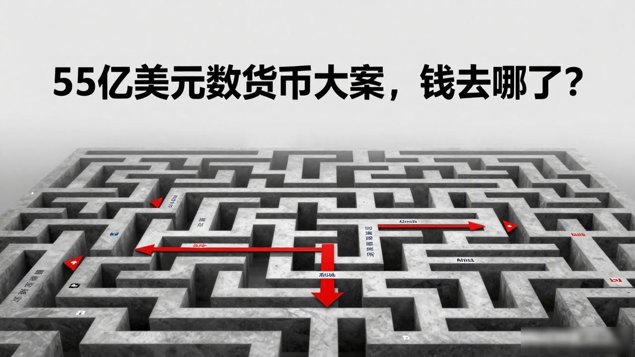 55亿美元数字货币大案，钱去哪了？