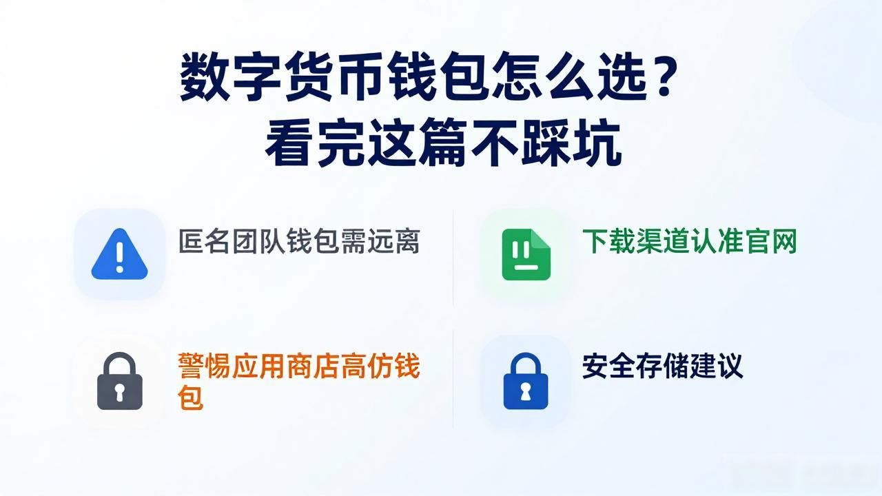 数字货币钱包怎么选？看完这篇不踩坑