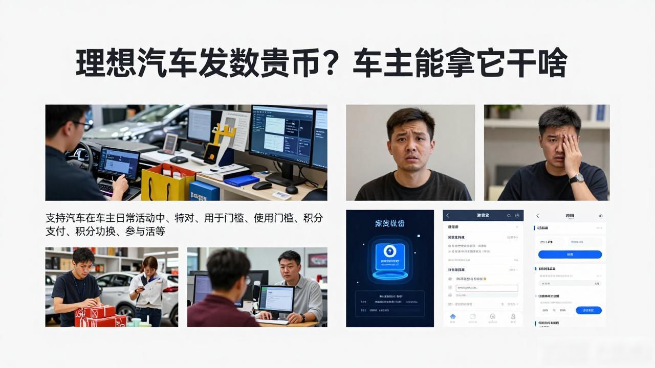 理想汽车发数字货币？车主能拿它干啥