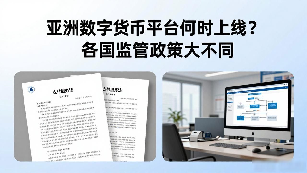 亚洲数字货币平台何时上线？各国监管政策大不同