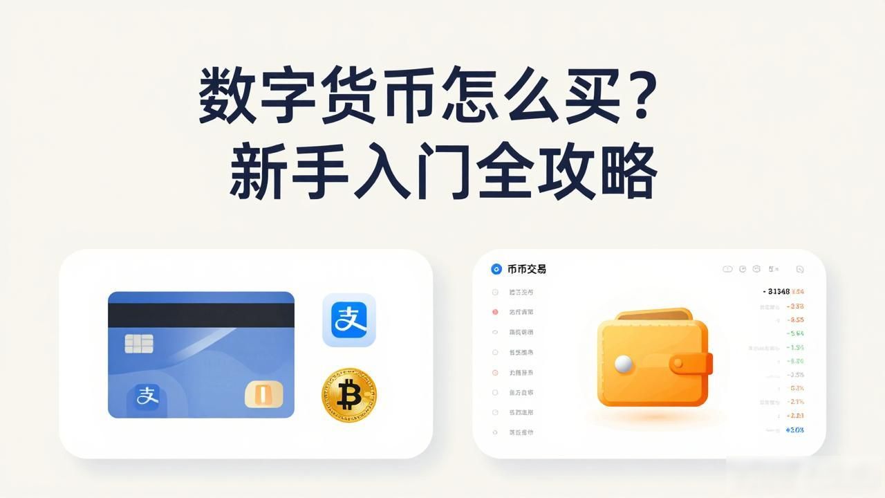 数字货币怎么买？新手入门全攻略