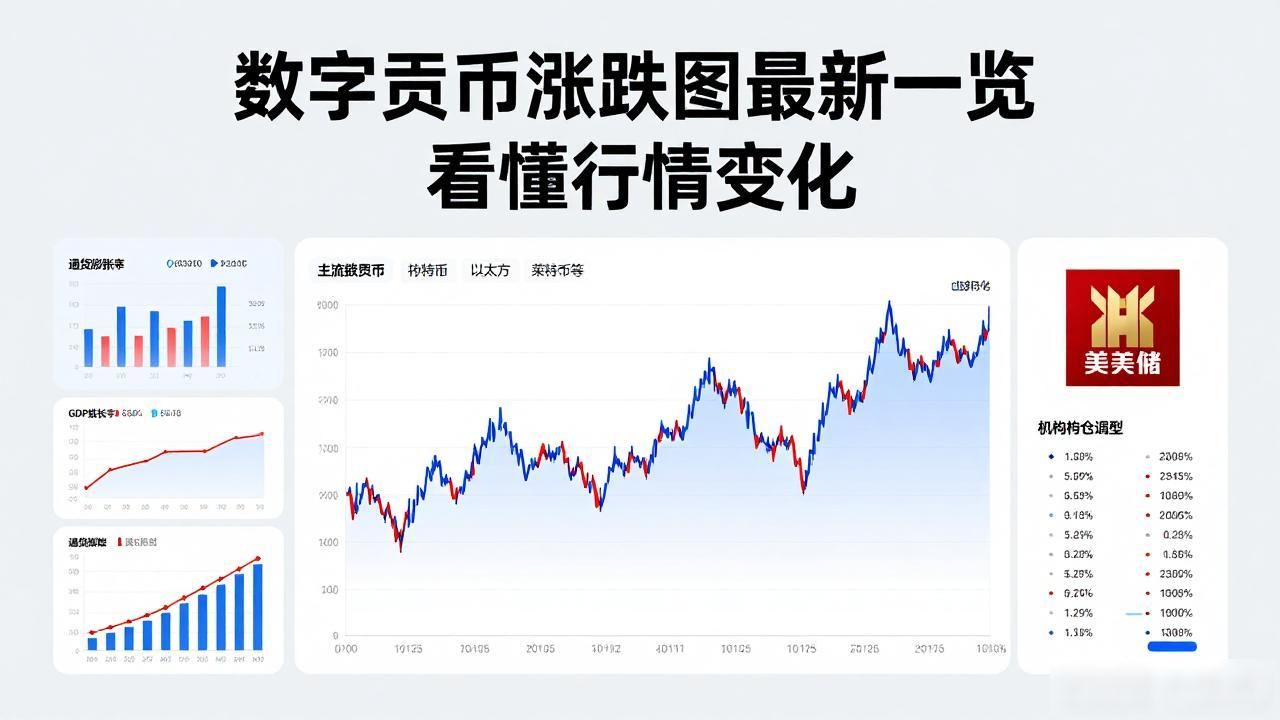 数字货币涨跌图最新一览 看懂行情变化