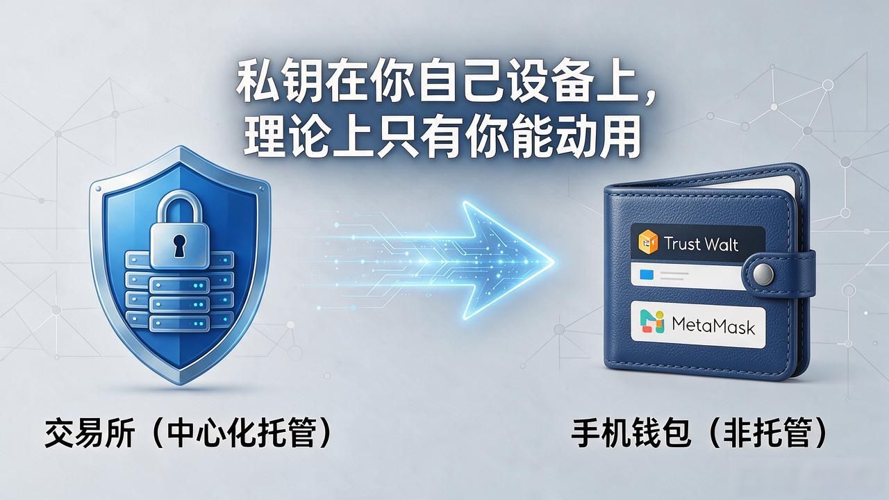 你的数字货币到底存哪儿？银行、交易所、硬件钱包一次讲清
