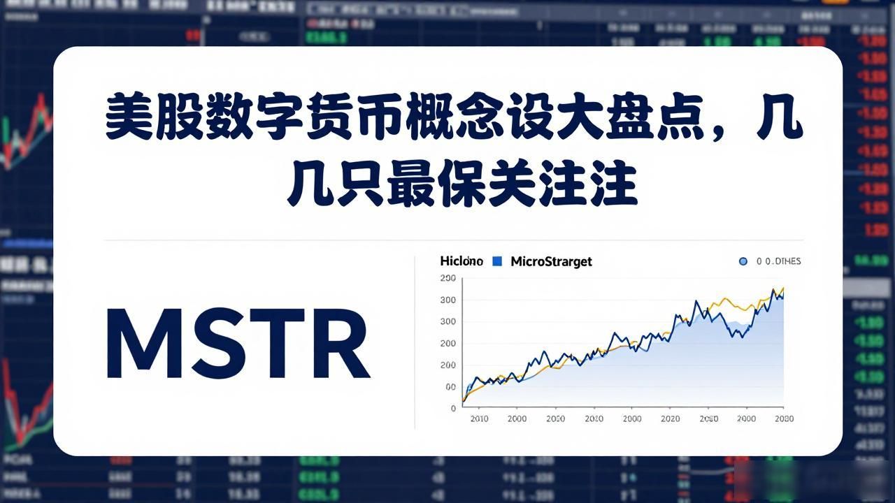 美股数字货币概念股大盘点，这几只最值得关注