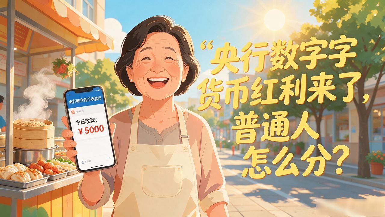 央行数字货币红利来了，普通人怎么分？这三处藏着真金白银