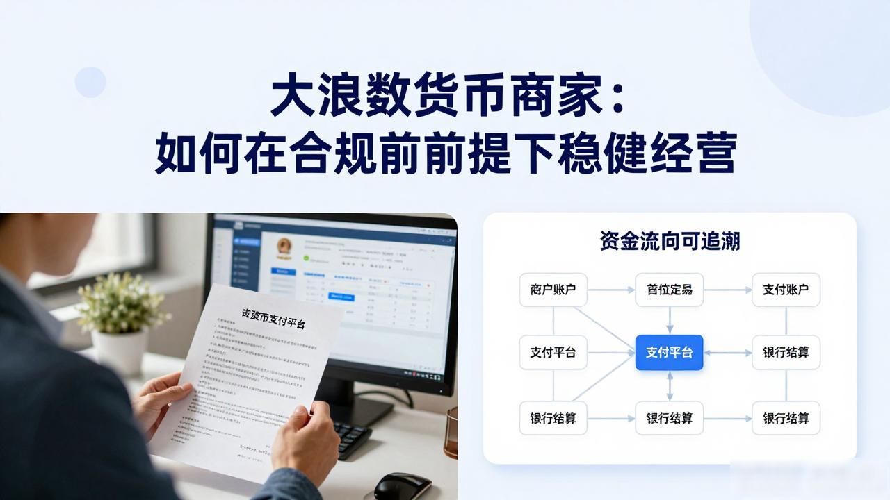 大浪数字货币商家：如何在合规前提下稳健经营