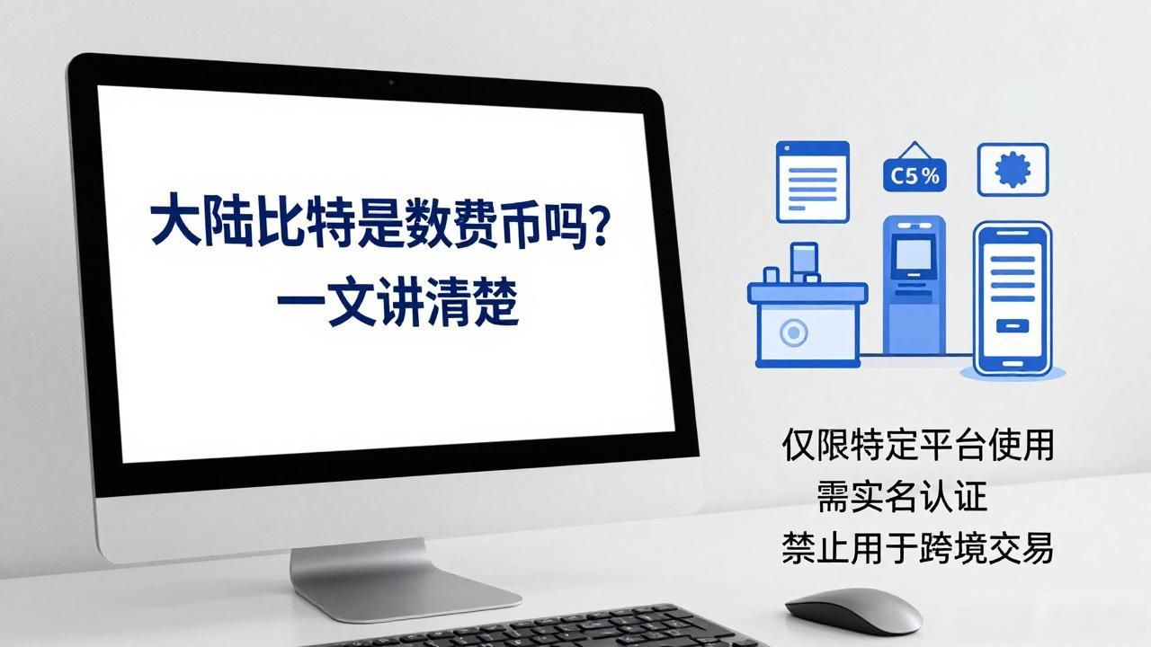 大陆比特是数字货币吗？一文讲清楚