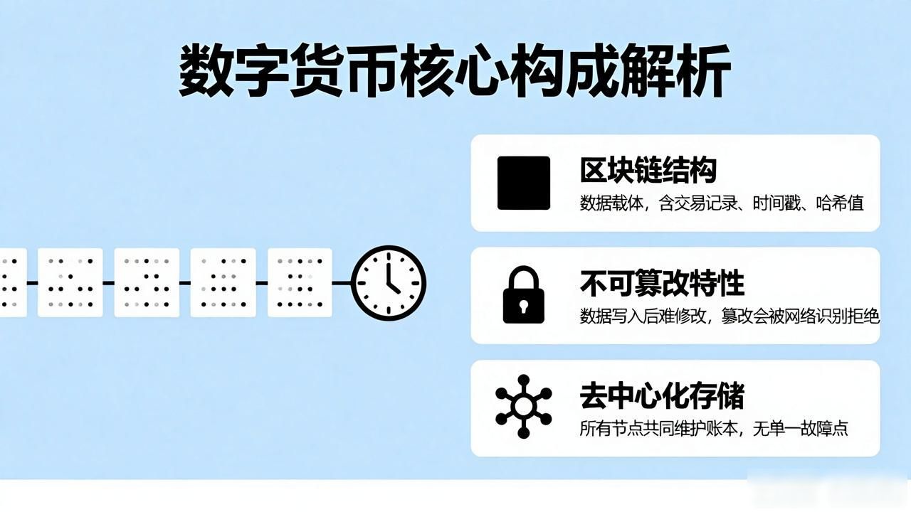 数字货币具体构成有哪些？一篇文章讲明白