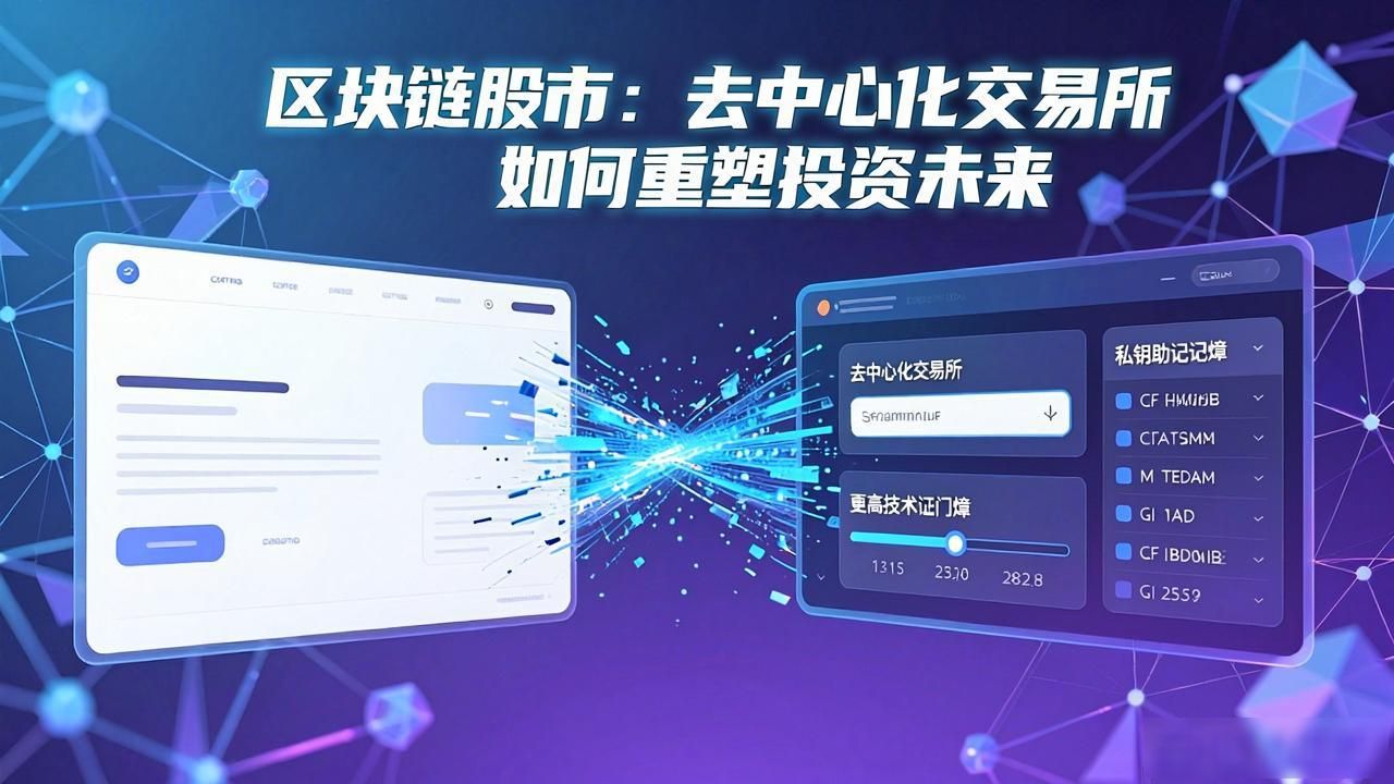区块链股市：去中心化交易所如何重塑投资未来