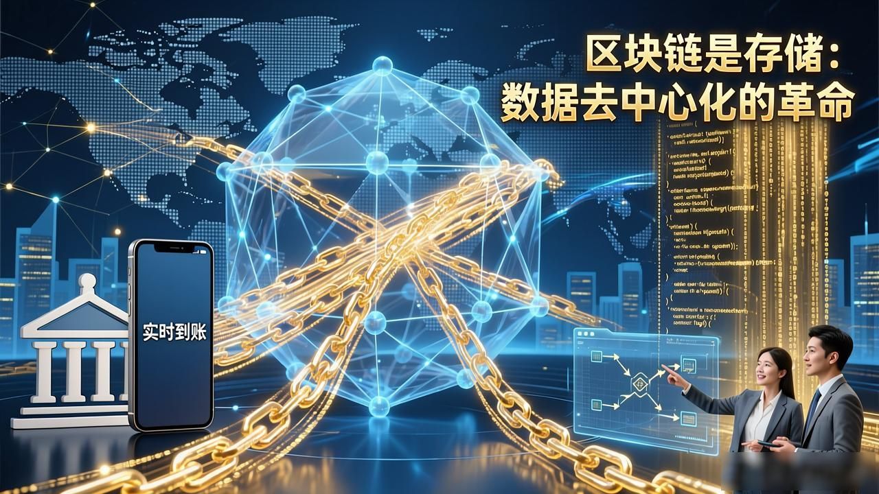 区块链是存储：数据去中心化的革命