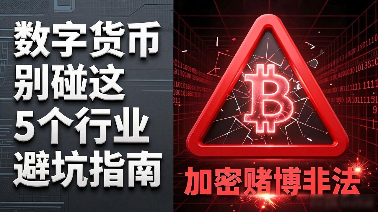 数字货币别碰这5个行业 避坑指南