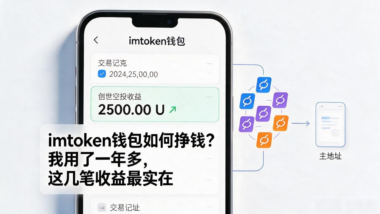 imtoken钱包如何挣钱？我用了一年多，这几笔收益最实在