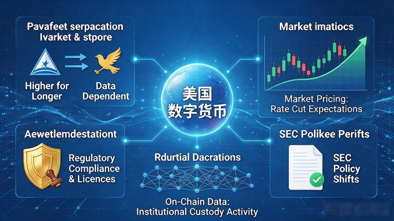 美国数字货币反弹原因，资金政策情绪三层拆解，别再只看涨跌