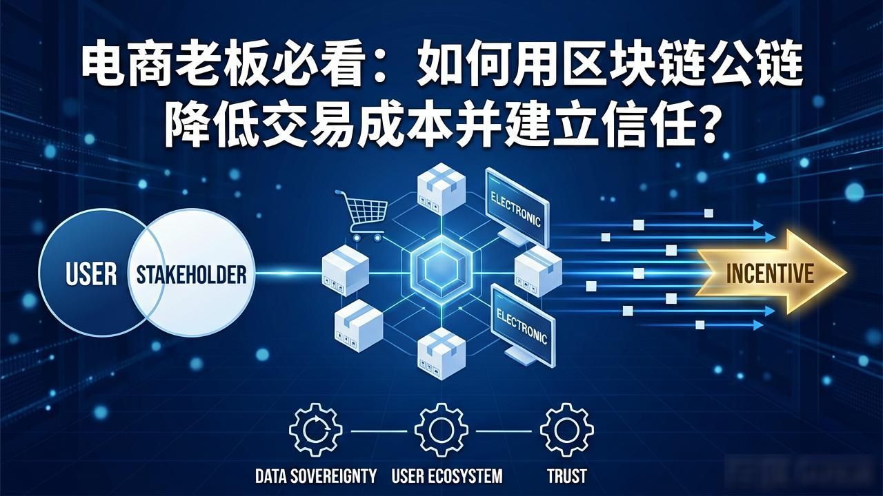 电商老板必看：如何用区块链公链降低交易成本并建立信任？