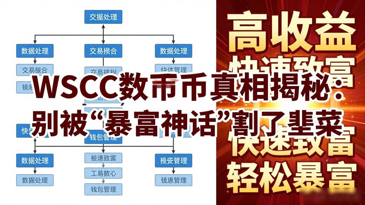 WSCC数字货币真相揭秘：别被"暴富神话"割了韭菜