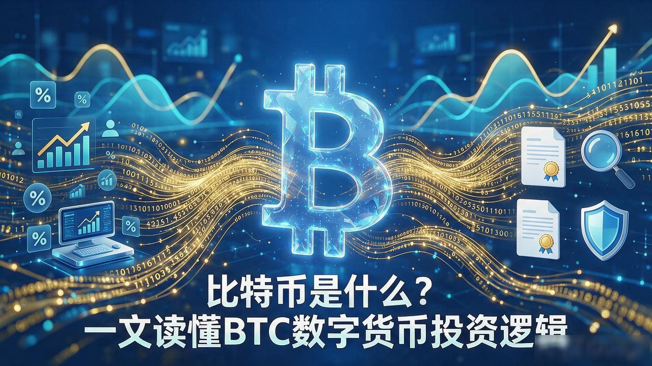 比特币是什么？一文读懂BTC数字货币投资逻辑