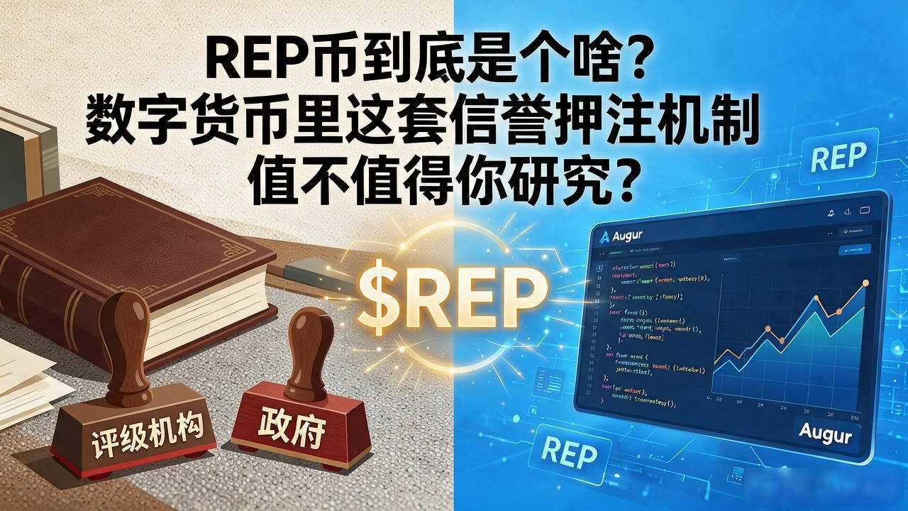REP币到底是个啥？数字货币里这套信誉押注机制值不值得你研究