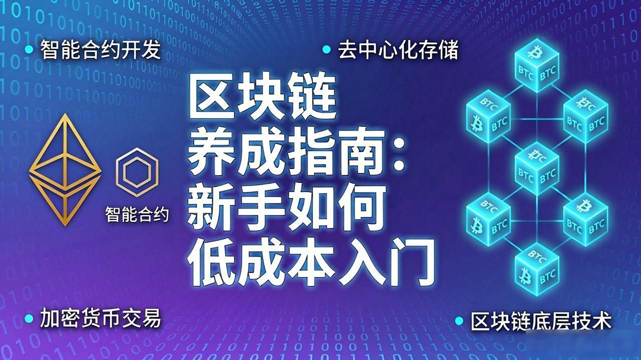 区块链养成指南：新手如何低成本入门