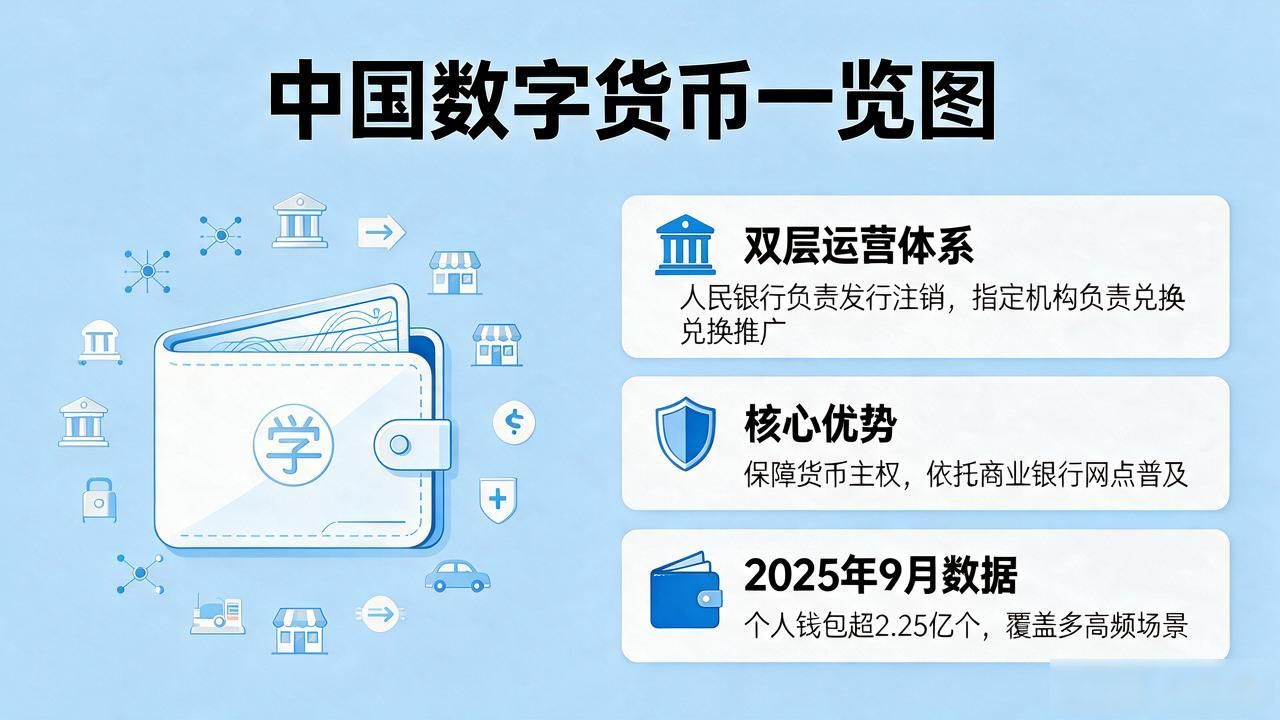 中国数字货币一览图