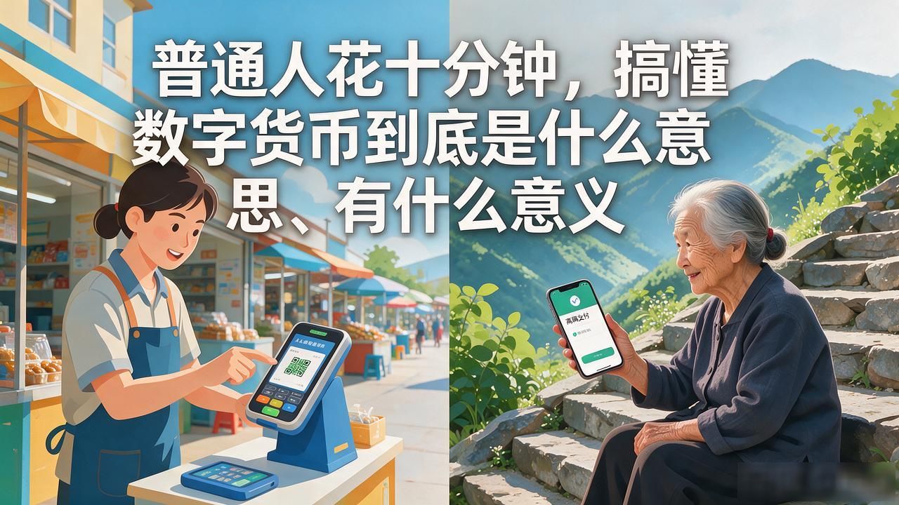 普通人花十分钟，搞懂数字货币到底是什么意思、有什么意义