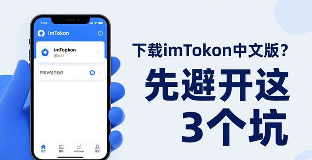 下载imToken中文版？先避开这3个坑