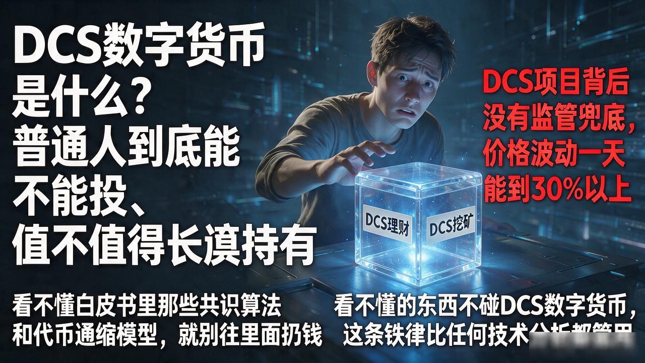 DCS数字货币是什么？普通人到底能不能投、值不值得长期持有