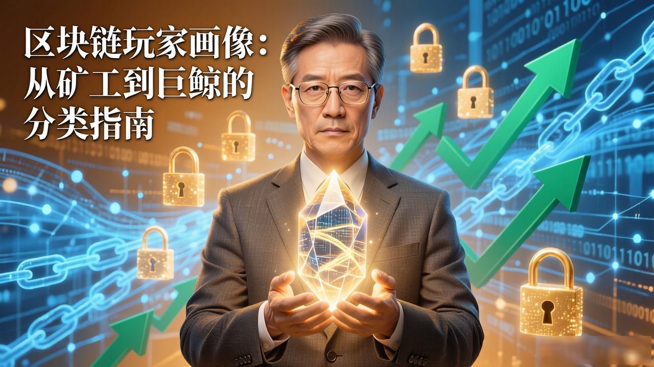 区块链玩家画像：从矿工到巨鲸的分类指南