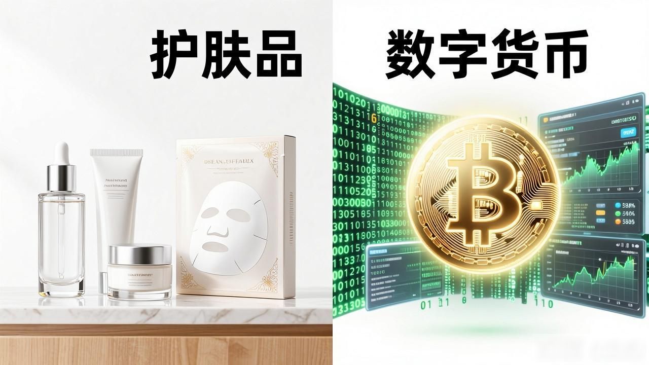 护肤品和数字货币压根不是一回事，别再混淆了