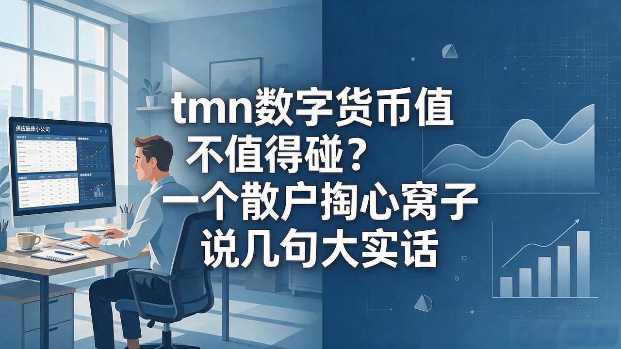 tmn数字货币值不值得碰？一个散户掏心窝子说几句大实话
