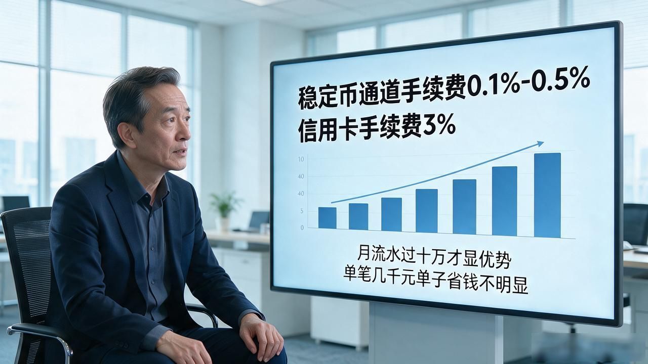 做电商的老板在问数字货币怎么接，小卖家花多少钱、划不划算