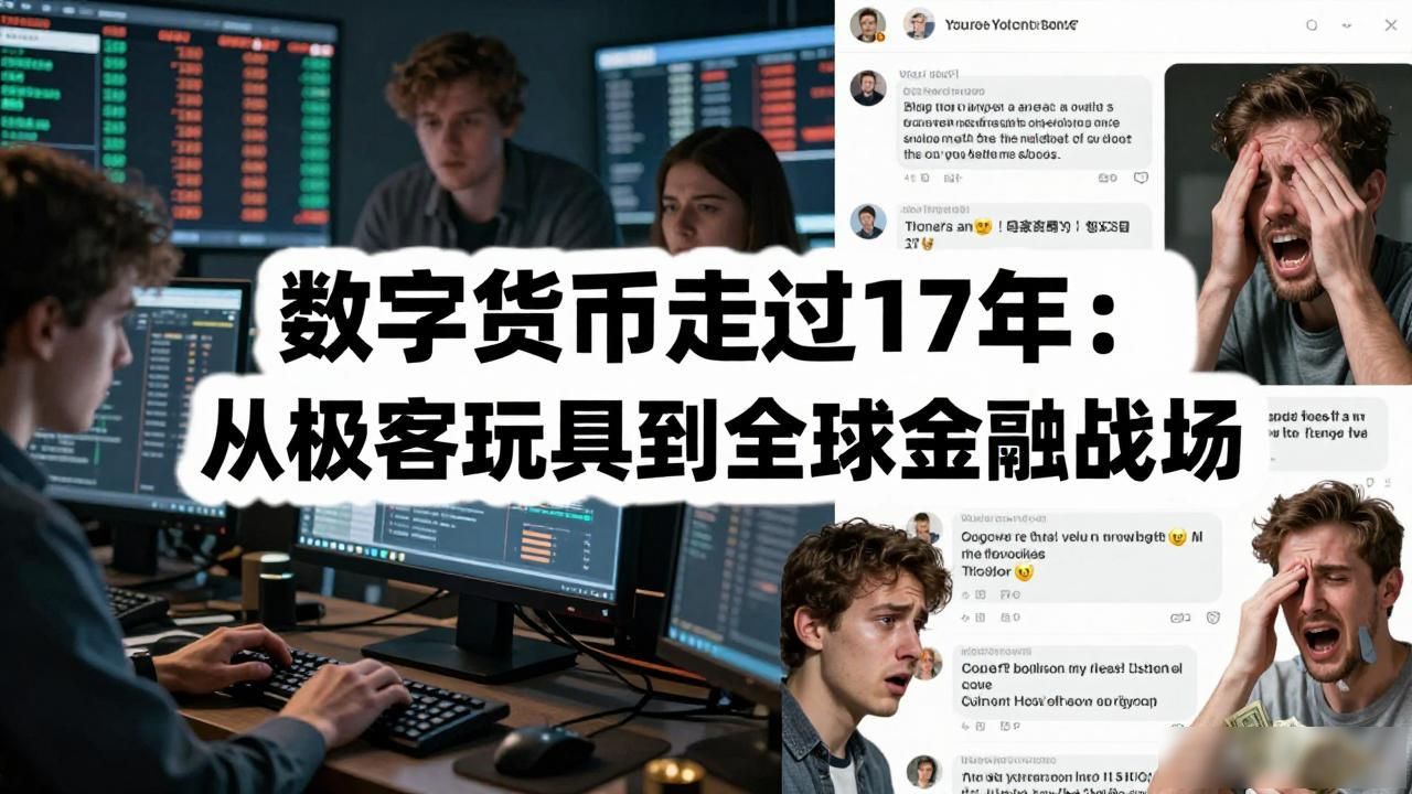 数字货币走过17年：从极客玩具到全球金融战场
