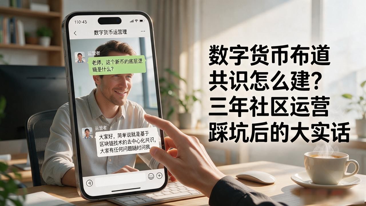 数字货币布道共识怎么建？三年社区运营踩坑后的大实话