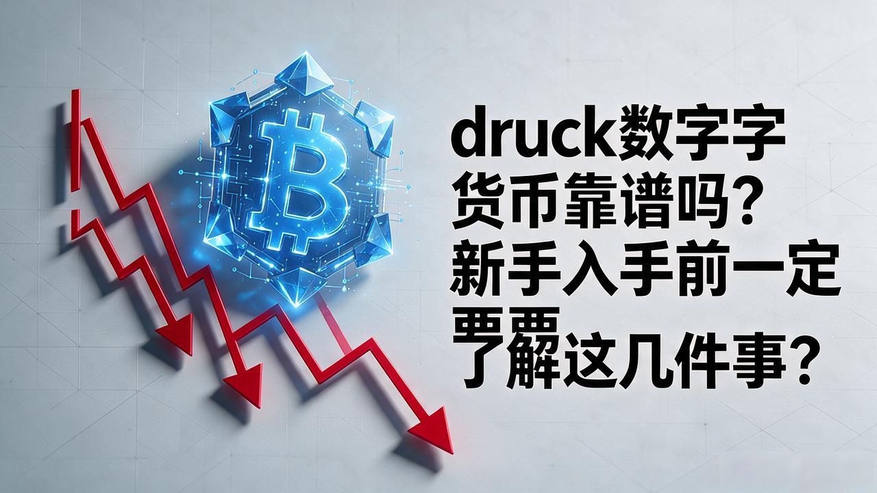 druck数字货币靠谱吗？新手入手前一定要了解这几件事