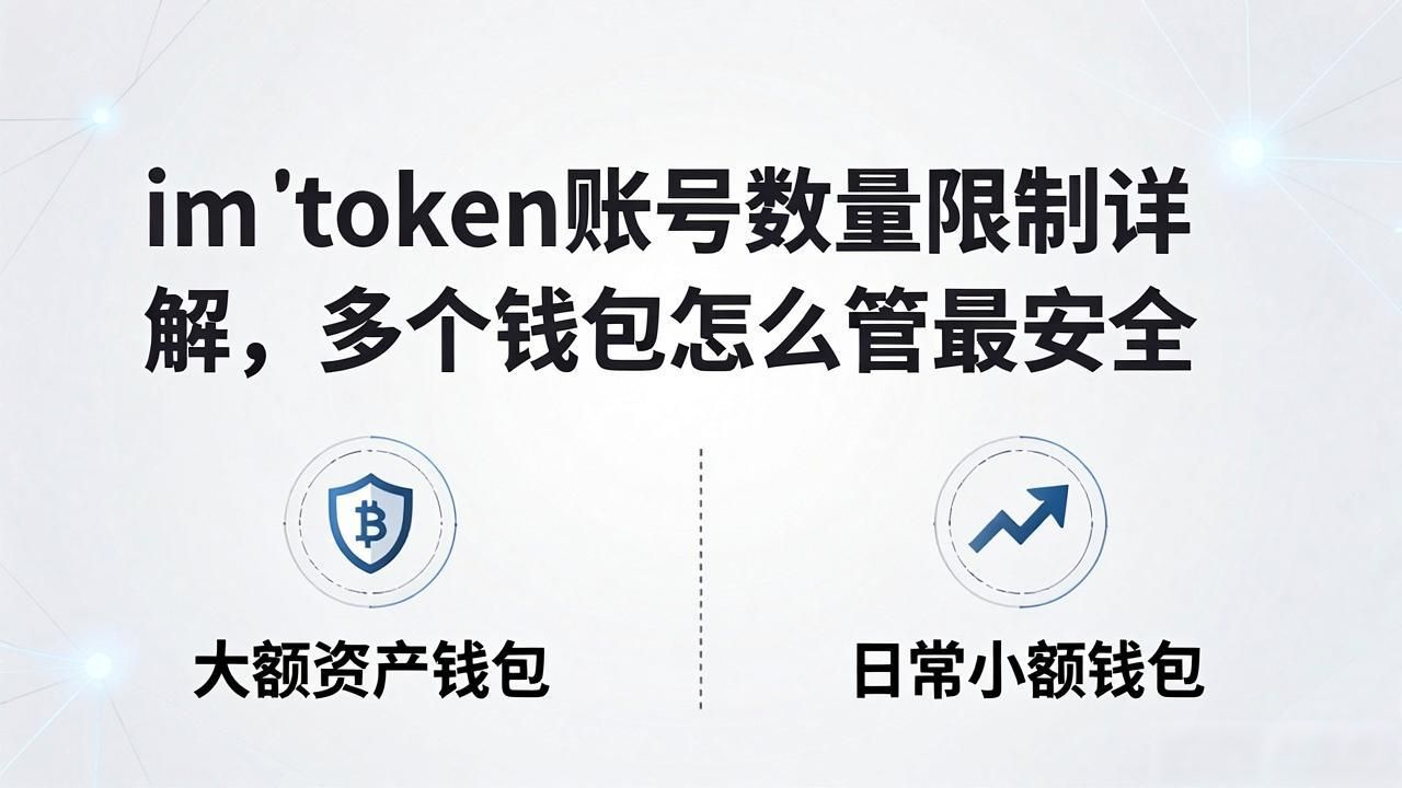 imtoken账号数量限制详解，多个钱包怎么管最安全