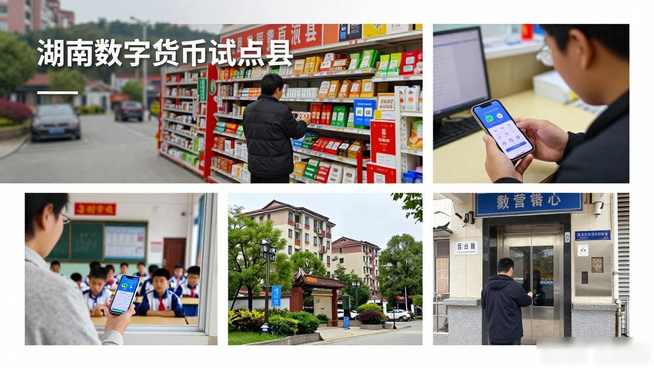 湖南数字货币试点县名单：这6个县入选，钱怎么发到咱手里
