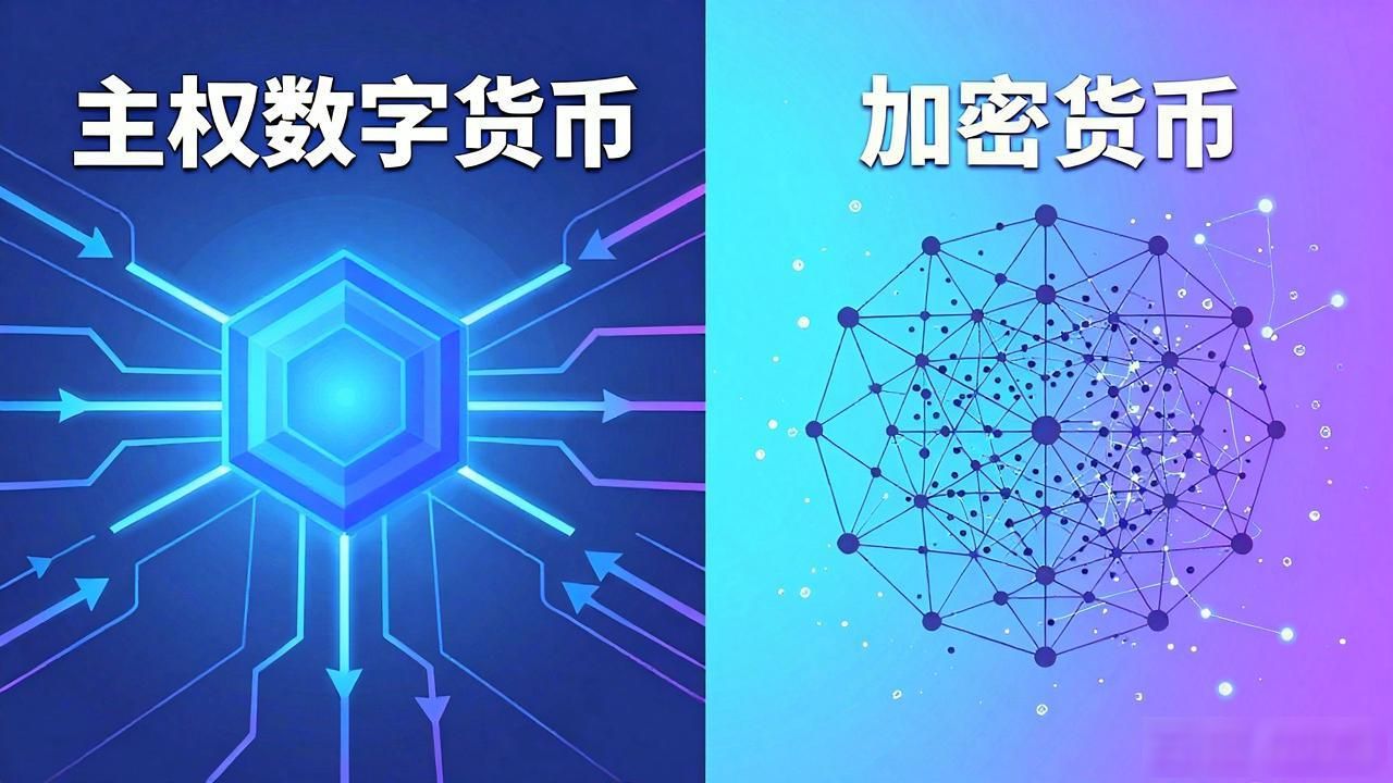 主权数字货币vs加密货币：国家数字货币与私人货币的区别与影响