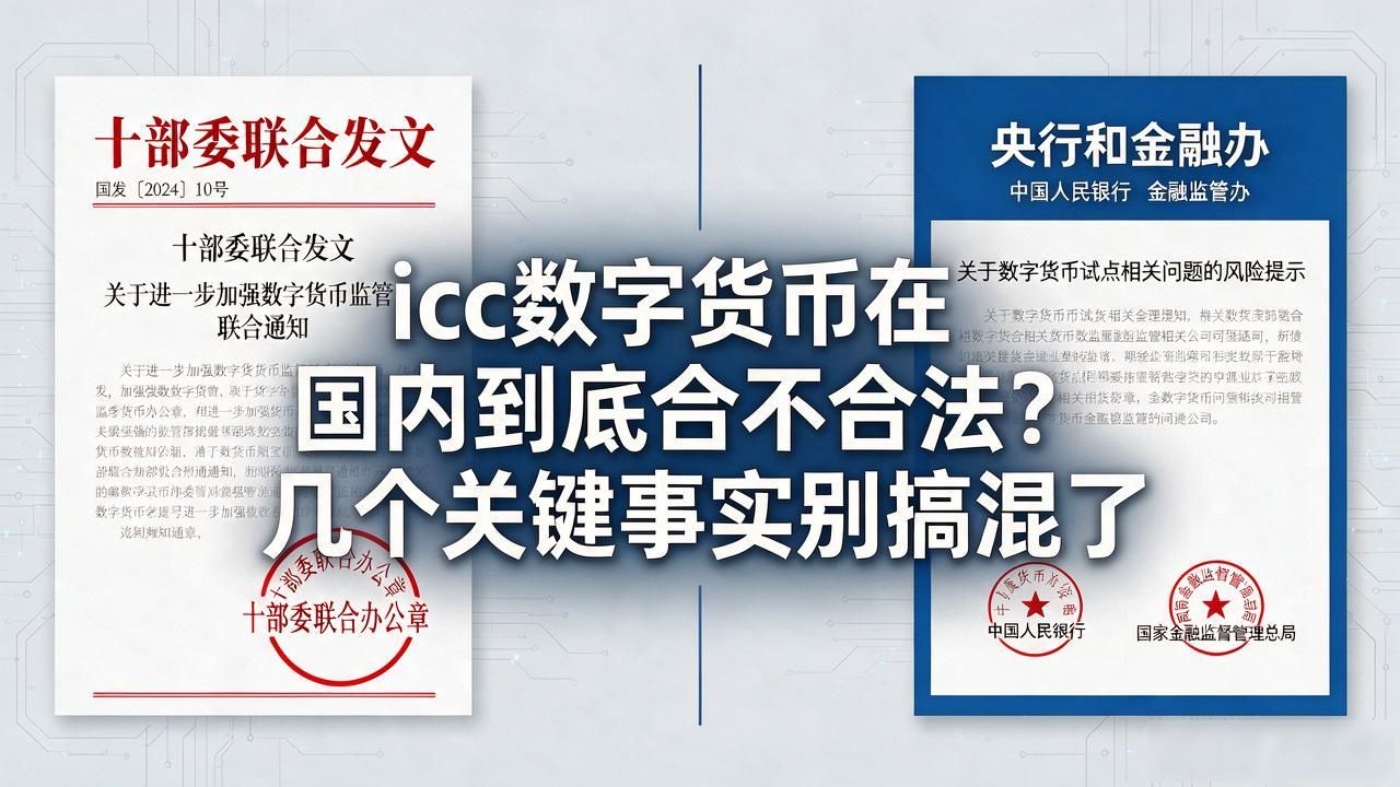 icc数字货币在国内合法吗_ICC数字货币合法性_数字货币监管灰色地带