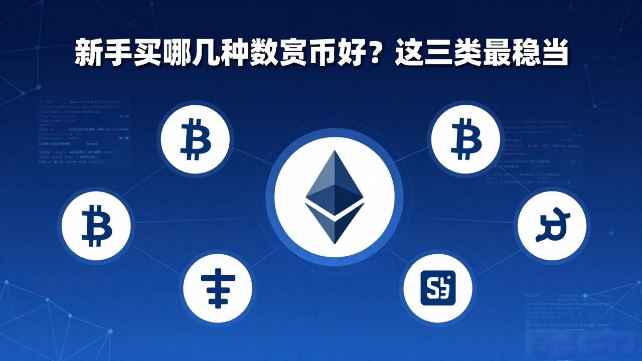 新手买哪几种数字货币好？这三类最稳当