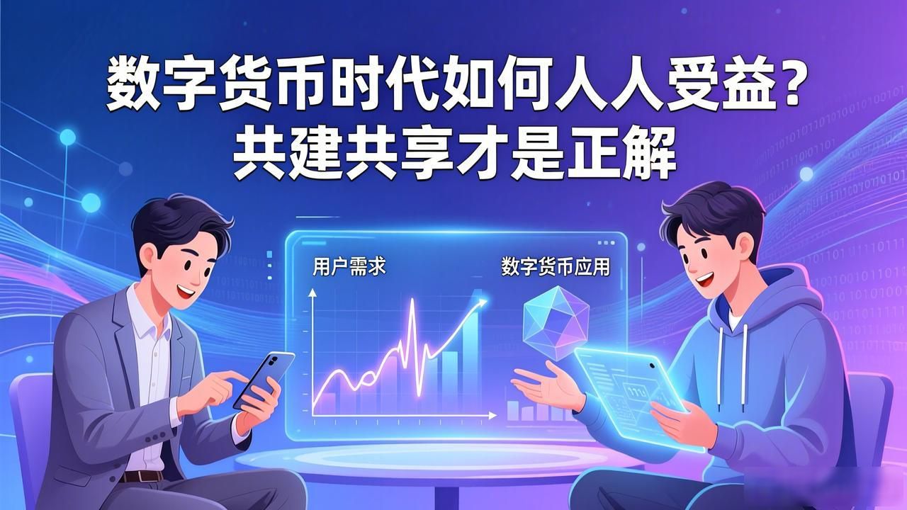 数字货币时代如何人人受益？共建共享才是正解