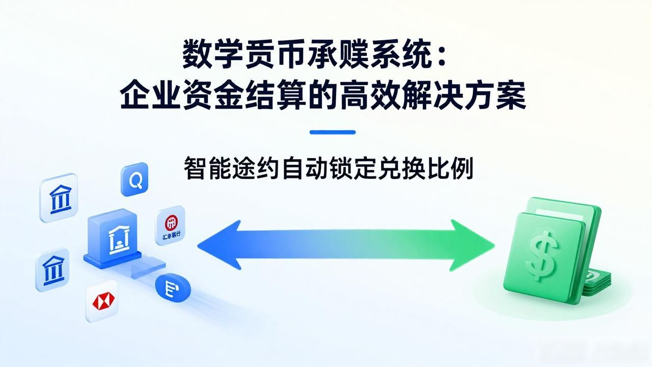 数字货币承兑系统：企业资金结算的高效解决方案