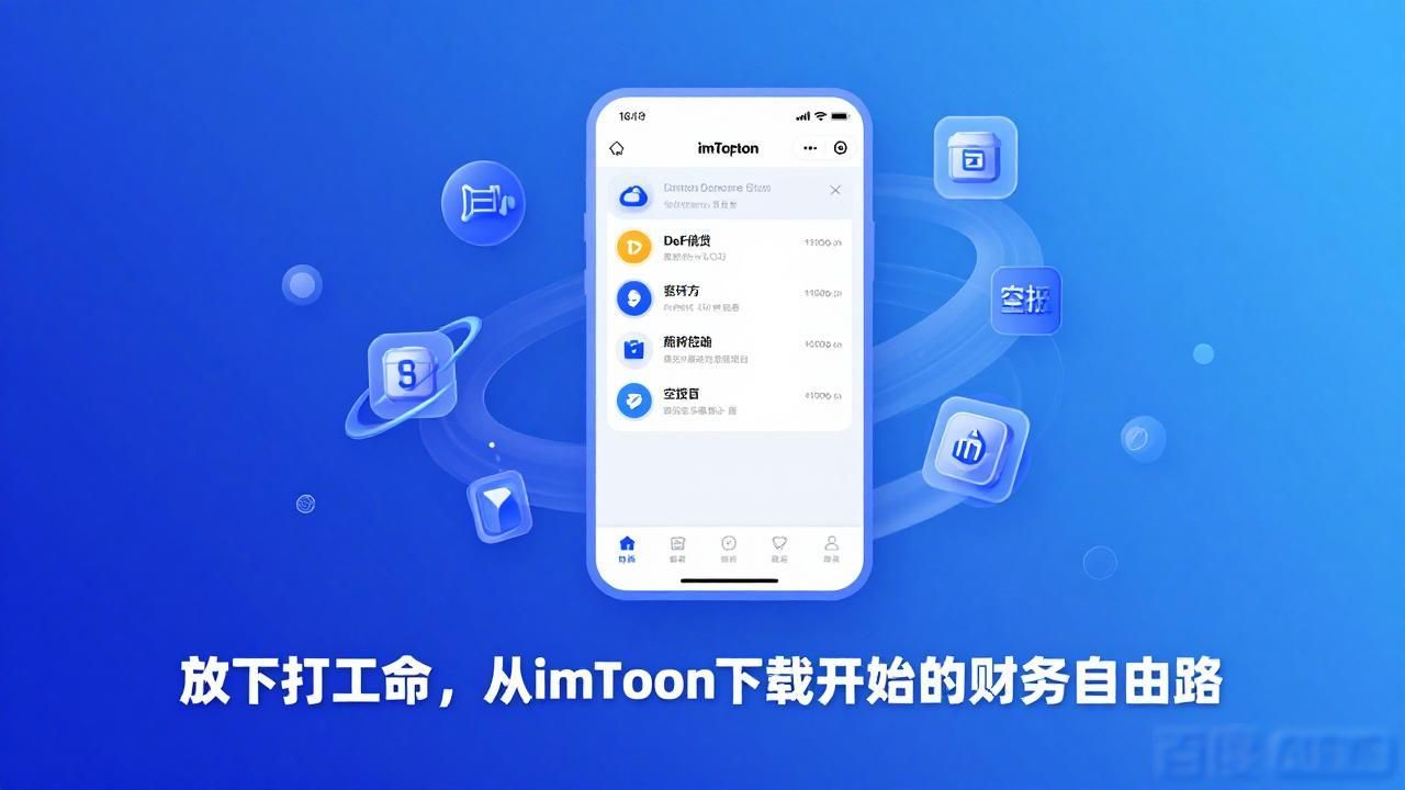 放下打工命，从imToken下载开始你的财务自由路