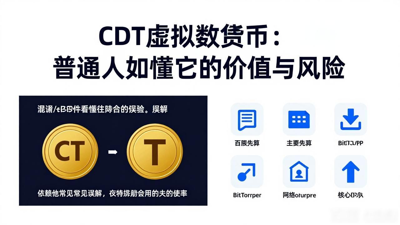 CDT虚拟数字货币：普通人如何看懂它的价值与风险