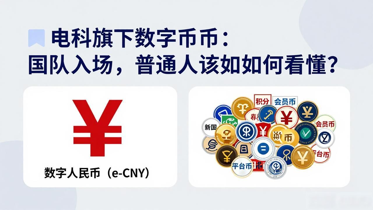 电科旗下数字货币：国家队入场，普通人该如何看懂？