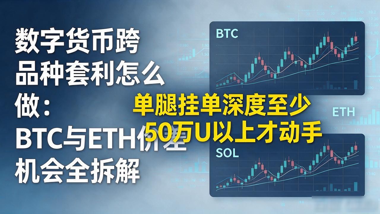 数字货币跨品种套利怎么做：BTC与ETH价差机会全拆解
