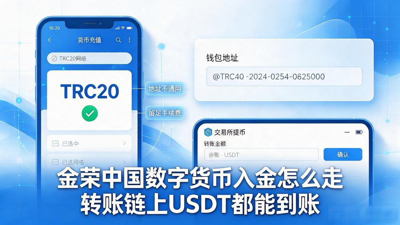 USDT TRC20充值注意事项_金荣中国数字货币入金方式_金荣中国数字货币入金