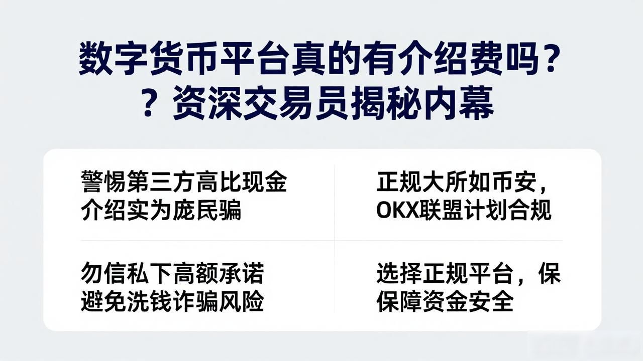数字货币平台真的有介绍费吗？资深交易员揭秘内幕
