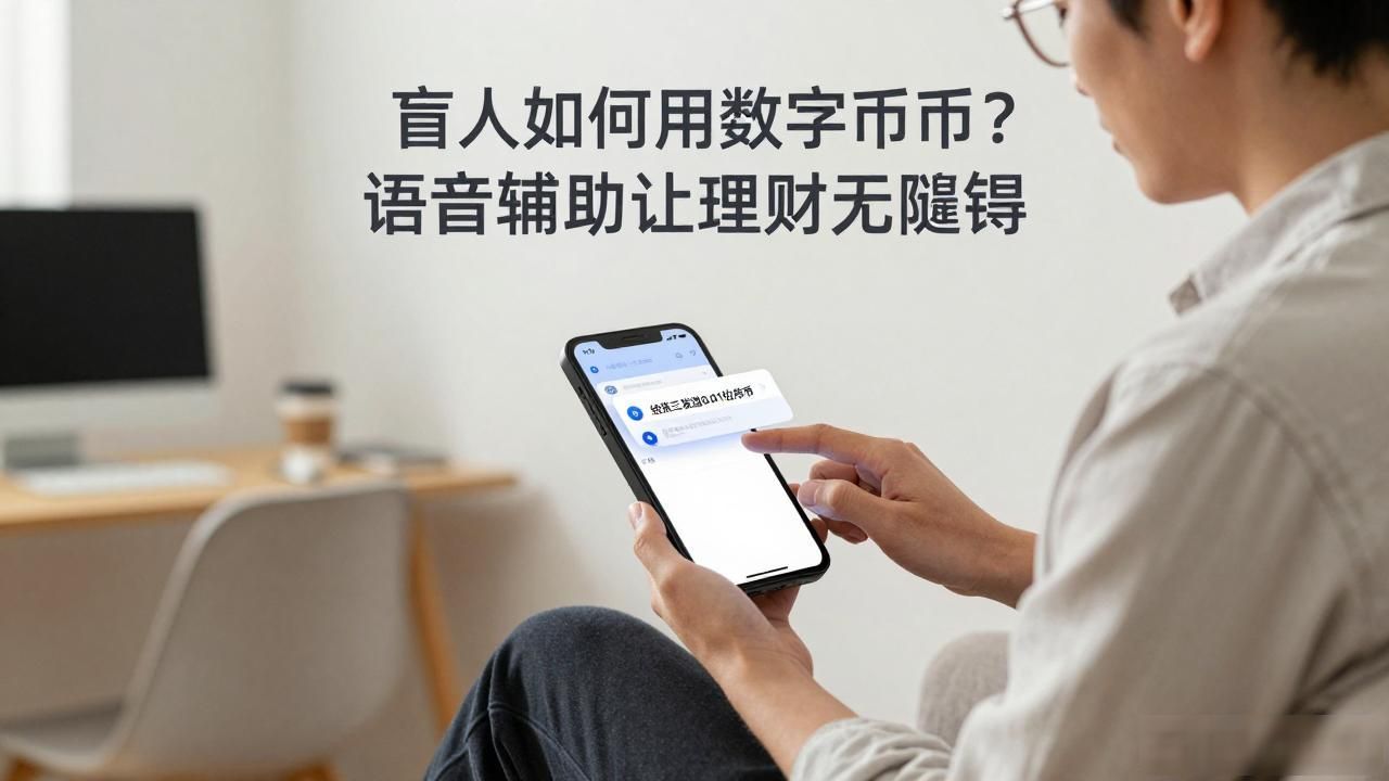 盲人如何用数字货币？语音辅助让理财无障碍