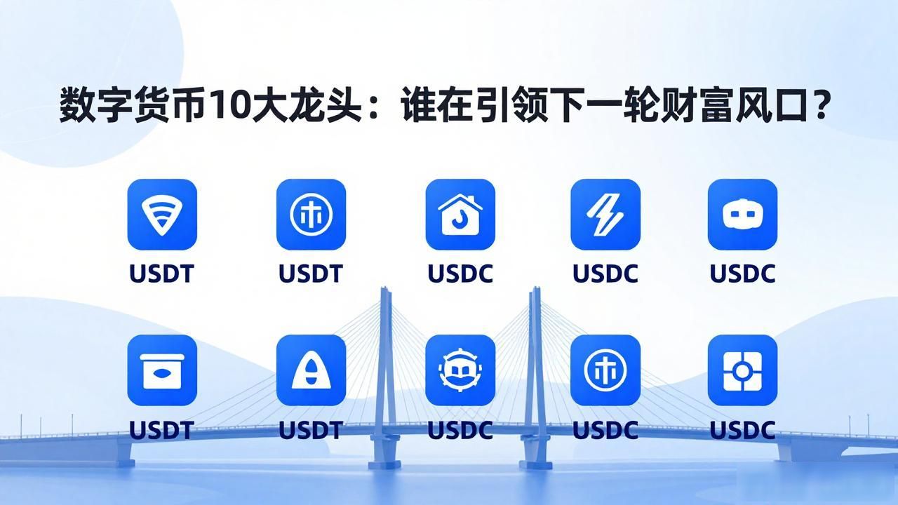数字货币10大龙头：谁在引领下一轮财富风口？